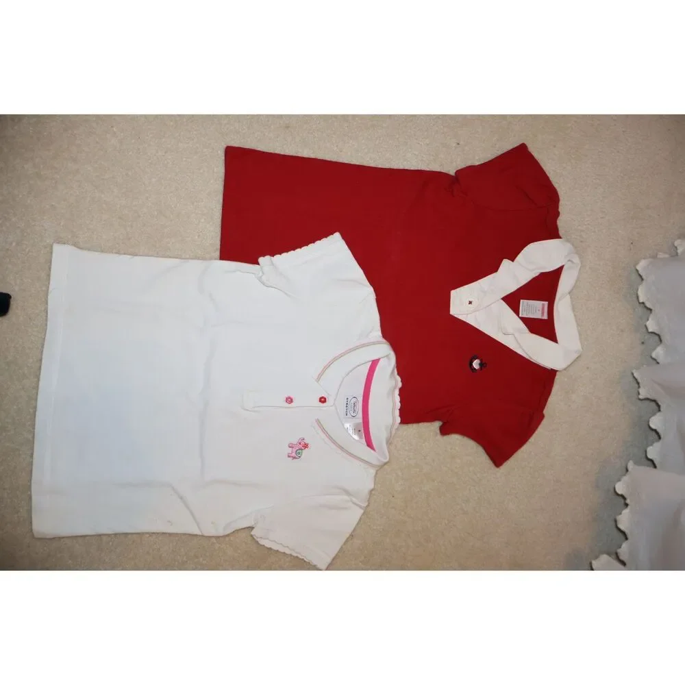 Lot of Girl's Clothes Assorted Sizes (Ralph Lauren, Justice, Janie and Jack)